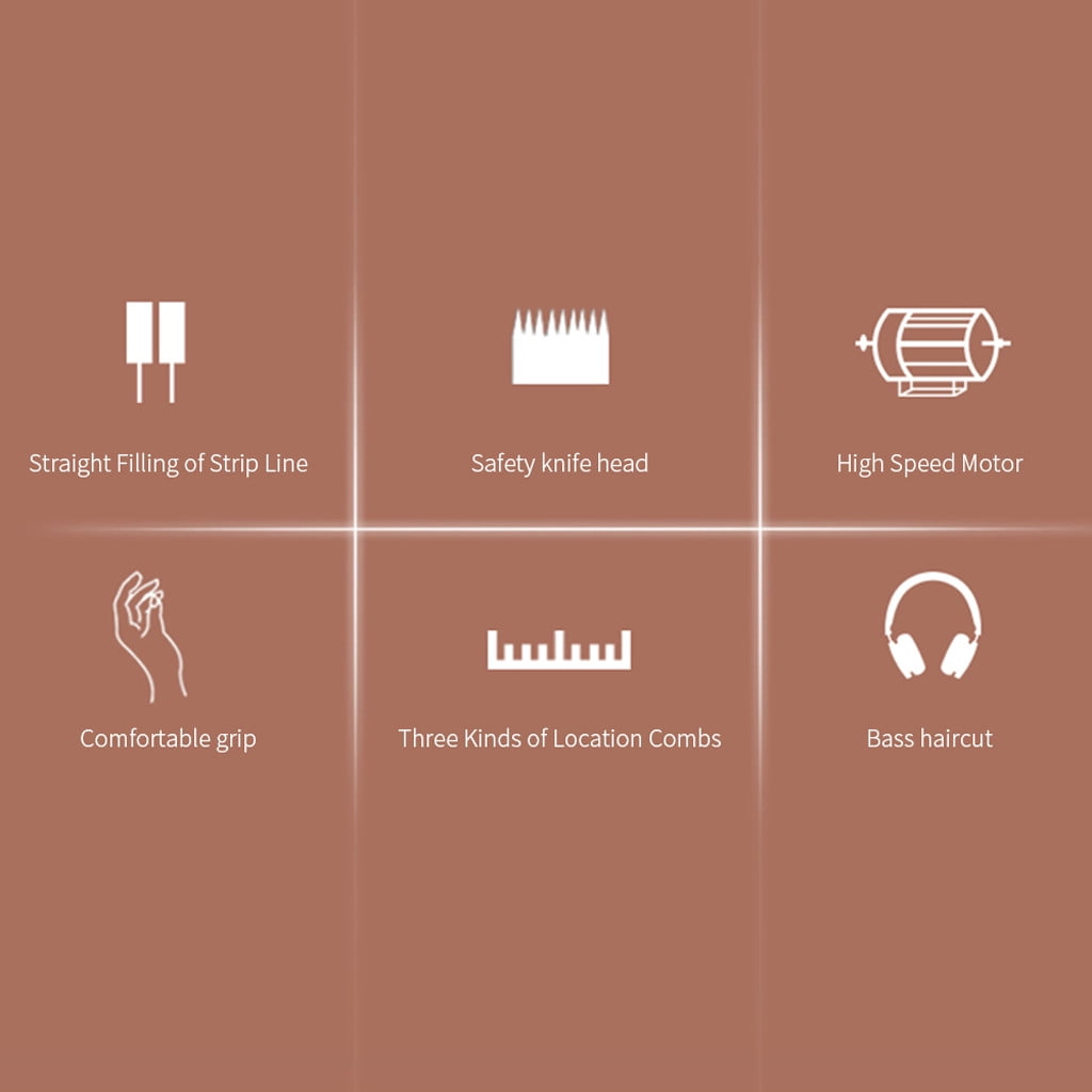 Multifunctional Hair compatible with Machine Creek Hcs60 Beard Trimmers