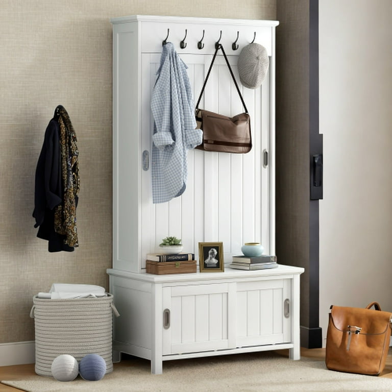 Hallway shoe 2024 and coat storage