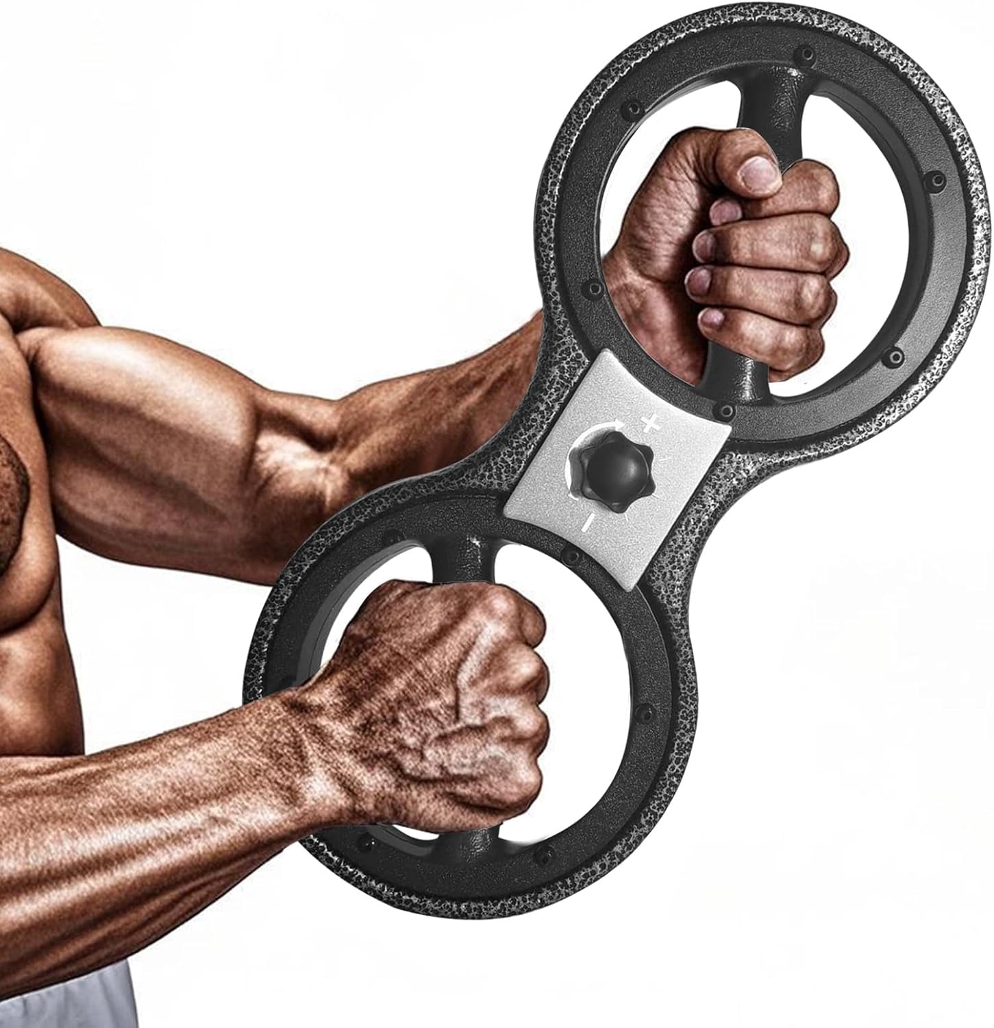 Multifunctional Hand Grip Strength Trainer with Rotating Burn Feature for Arm and Forearm Workout at Home or Gym
