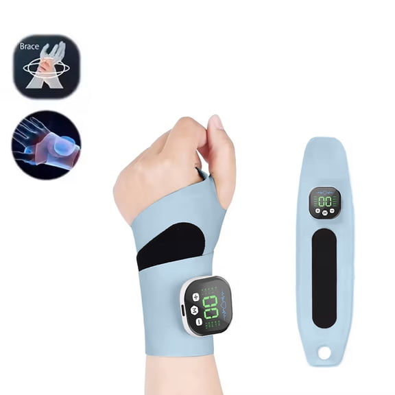 Multifunctional Hand Massager for Arthritis, Carpal Tunnel & Joint Pain with 10 Modes & 29 Strengths, Smart Sheath Wrist Guard for Home Use,