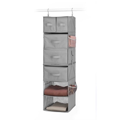 Multifunctional Hanging Organizer with Drawer Insert 1ct Gray - Walmart.com