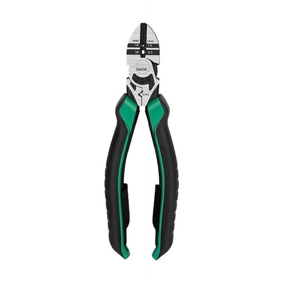 Multifunctional Heavy Duty Wire Stripper Crimper Cutter for Crimping, Stripping, Shearing