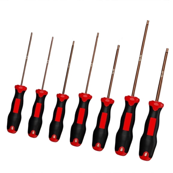 Multifunctional Hex Screwdriver Magnetic Inner Hex Screwdriver with Ergonomic Handle for Home and Professional Repair