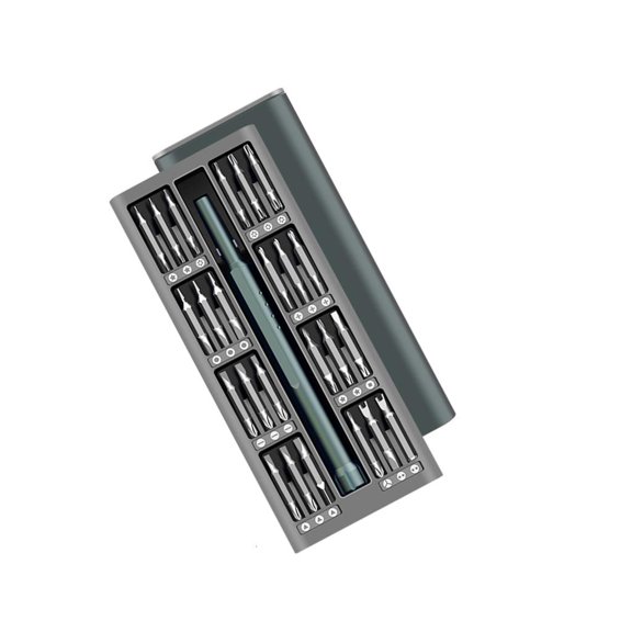 Multifunctional High Precise Screwdriver Bit Set for Phone Computer Eyeglass Repair Alloy Steel Materials Portable Stora