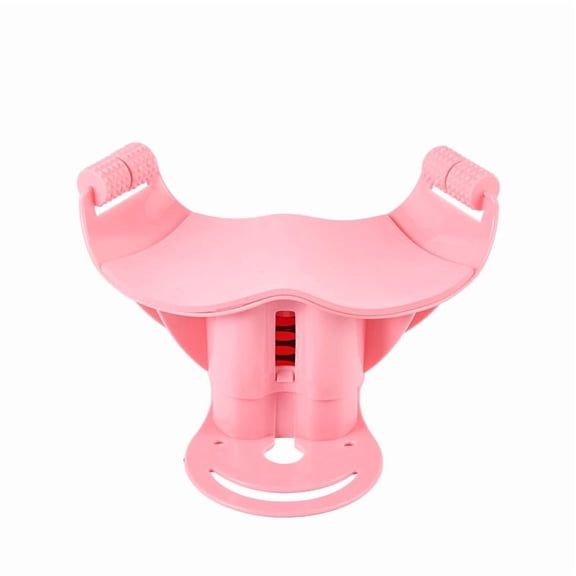 Multifunctional Hip Trainer Thigh Master, Sakura Pink Pelvic Floor Muscle Exerciser, Inner Thigh Toner Butt Lifting Leg Slimming Device for Women Home Yoga Workout Body Shaping