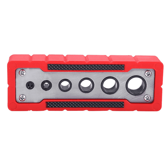 Multifunctional Hole Puncher 2-12mm Drilling Guide Locator Suitable for Round Rod and Plane Right Angle Punching