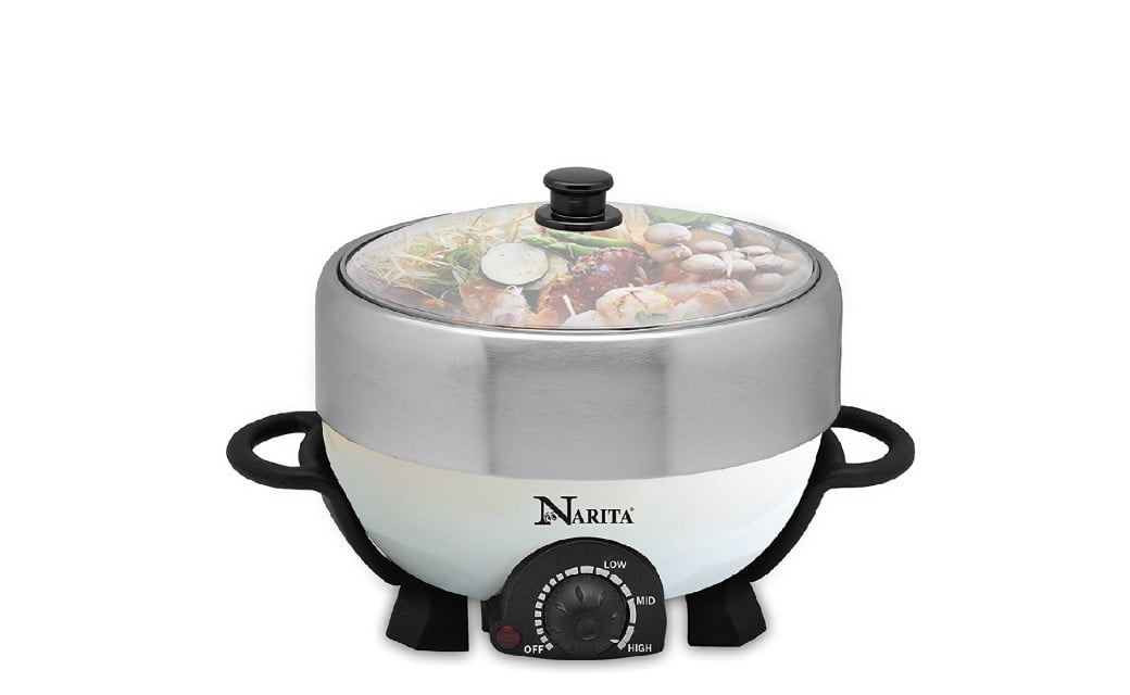 1 Narita 4 Cup Rice Cooker With Stainless Steel Inner Pan, Inner Pot 3D  Warmer By HND