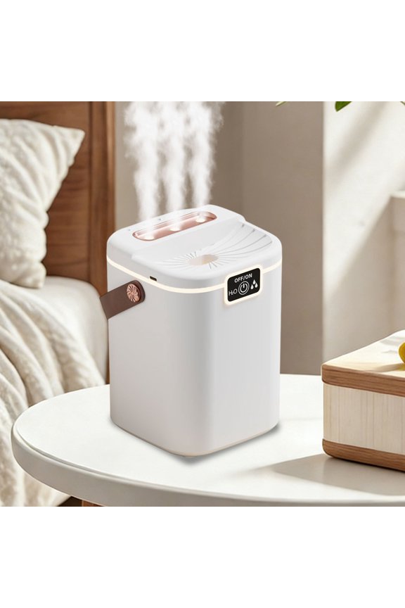 Multifunctional Humidifier Intelligent Constant Temperature Air Moisturizing Desktop Mist Maker, Quiet Operation Large Tank Easy Top Fill Design, For Bedroom Office Home Dry Air Relief Use
