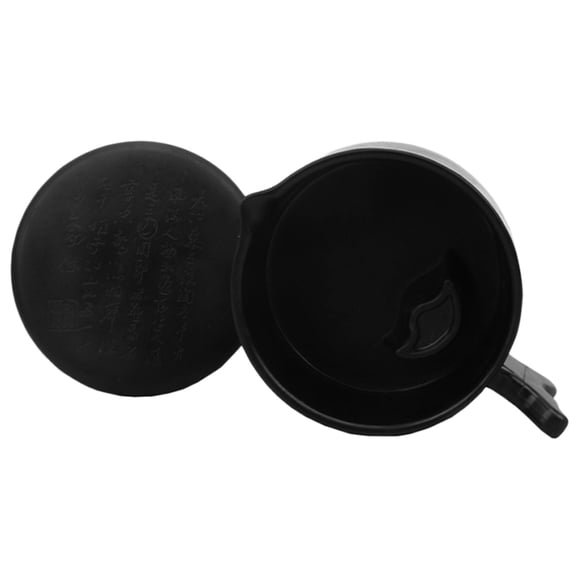 WHAMVOX Calligraphy Brush Holder Multifunctional Ink Dish Black Plastic 1Set 5.5x5.5x2In