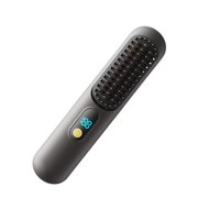 Multifunctional Ionic Hair Straightener Brush ABS Body 2 In 1 Styling Tool For Frizz Control And DamageFree Hairstyling