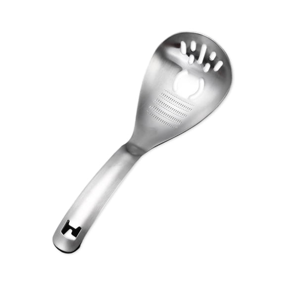 Multifunctional Kitchen Cooking Spoon 5 in1 Kitchen Tool Eggs Separator,Mashers Bottle Opener Drainer Mashers Colander
