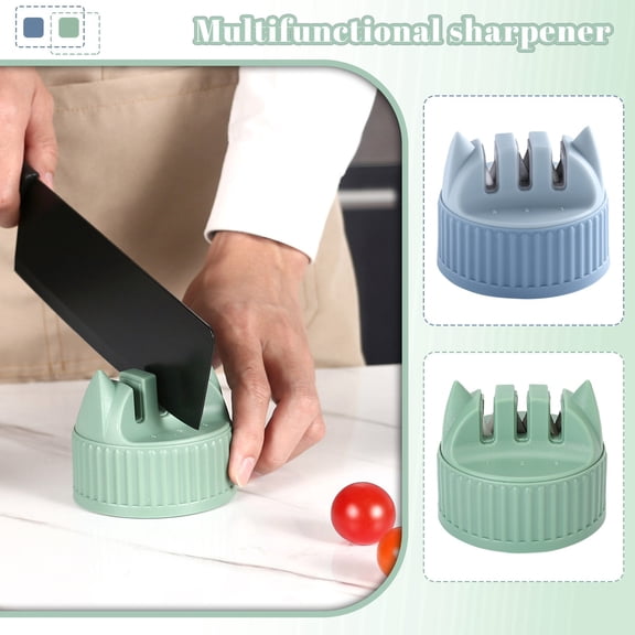 Multifunctional Kitchen Knife Sharpener Quick Sharpening Whetstone Tool for Chef Knives Scissors Cleavers Safe Household Grinding Gadget, High, Quality, Reliable, Essential