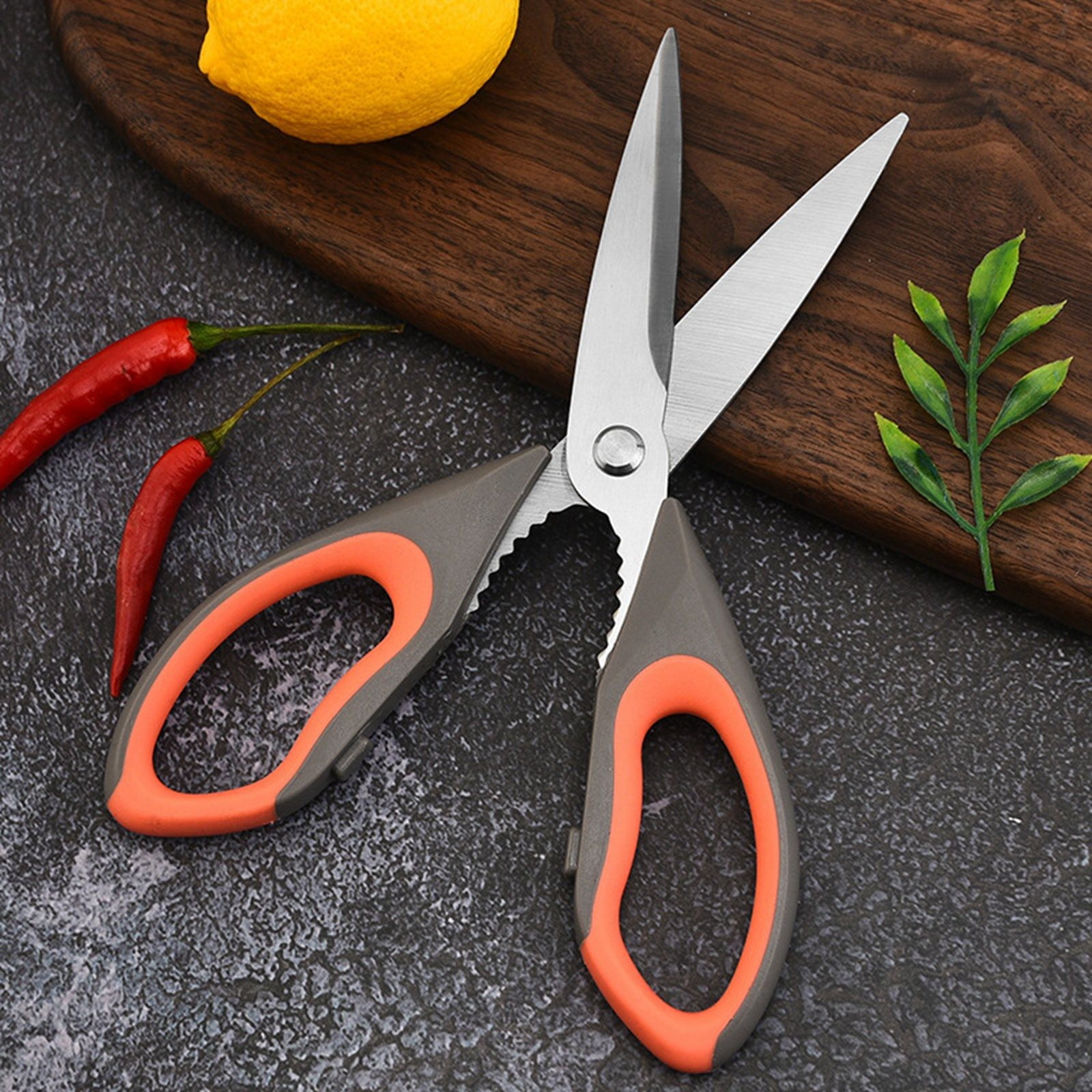 Multifunctional Kitchen Scissors Strong Kitchen Shears Stainless Steel