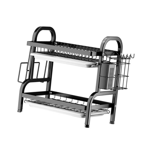 Multifunctional Kitchen Storage Rack Home Accessory for Modern Dishes and Utensils Space Saving Designs Easy to Use