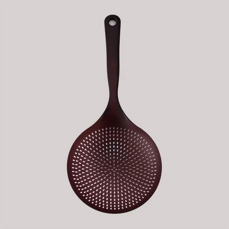 YIYI Guo Multifunctional Kitchen Tool with Thick Handle, Food-grade Material, Ideal for Noodles, Dumplings, Ravioli, and Wontons. Includes Strainer, Scoop