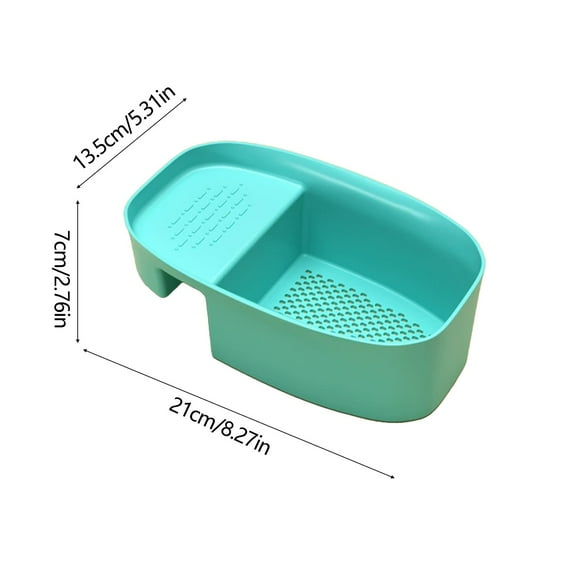 Multifunctional Kitchen Water Filter Basket for Vegetables, Pasta & Fruit, Easy to Clean, Space-Saving Sink Storage, Food Prep & Washing Tool