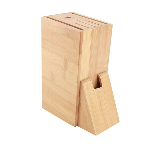 Multifunctional Knife Block - Premium Kitchen Knife Storage Holder with Angled Slots