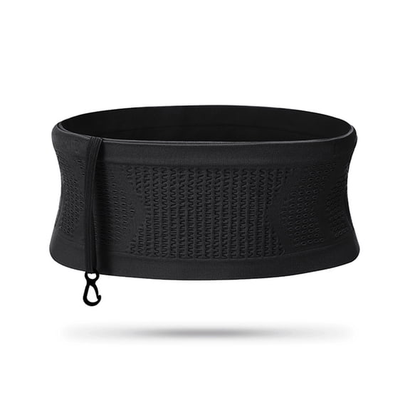Multifunctional Knit Breathable Concealed Waist Bag, Adjustable Running Waist Belt Knit Concealed Waist Bag Storage Belt
