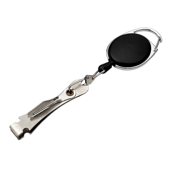 Multifunctional Knot Tyer Stainless Fishing Nipper Fishing Knot Tying Tool Line Cutter Fishing Clippers with Retractor