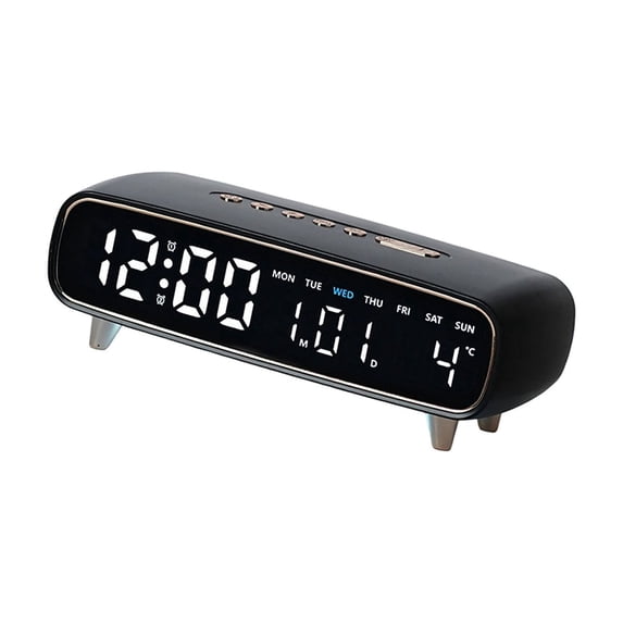 Multifunctional LED Alarm Clock With Night Light And Temperature ...