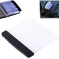 thumbnail image 1 of Multifunctional LED Flat-Panel Night Vision Reading Lamp - Flat Book Light in Bed, Sustainay LED Flat Book Lights, Clear Book Page Light, Booklights for Reading at Night (Black), 1 of 9
