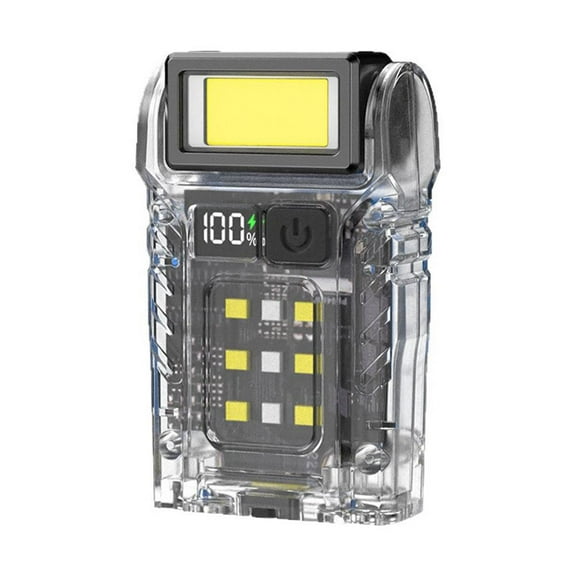 Multifunctional LED Plastic Lamp Rechargeable Portable Long Endurance Light U2