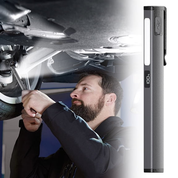 Multifunctional LED Work Light | Magnetic Base • Portable Brightness • Compact Durable Design • Garage, Camping, Emergency Utility • Impact Resistant • Lightweight Handheld