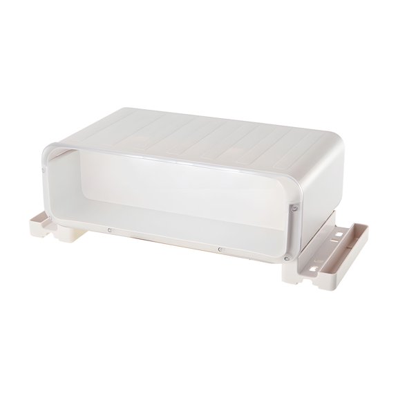 Multifunctional Laptop Monitor Stand With LED Lighting And Spacious Sections For Supplies And Small Items