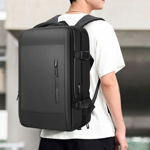 Multifunctional Large Capacity Expansion Waterproof Business Computer Backpack,16inch