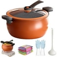 thumbnail image 1 of Multifunctional Large Capacity Non-stick Pressure Cooker, Large Multifunctiona Pressures Cook, Multifunctional Non-Stick Micro Pressure Cooker for Family Meals, Soups, Stews, and More, 1 of 7