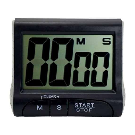 Multifunctional Large Display Digital Timer With Back And Loud Alarm Perfect For Kitchen And Classroom Use