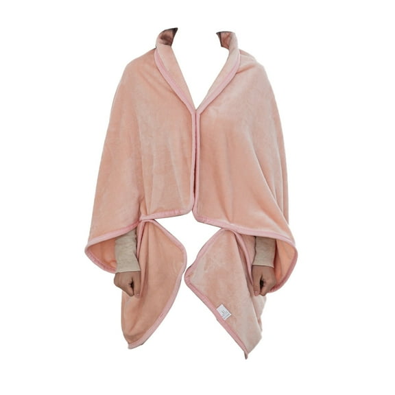 Multifunctional Lazy Blanket Sofa Nap Blanket Winter Lunch Break Air Conditioning Blanket Cover Blanket Shawl Blanket Front Cloak Sweater Wrap Knitted Elegant Shawl Cape