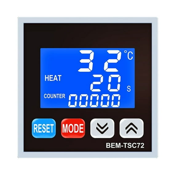 Multifunctional Lcd Thermostat Bem-Tsc72 Smart Temperature Controller for Ssr Output