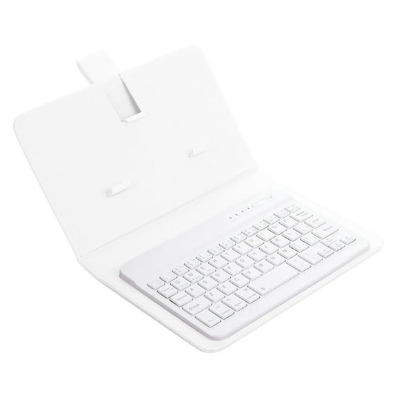 Multifunctional Leather Bluetooth Keyboard for Phones