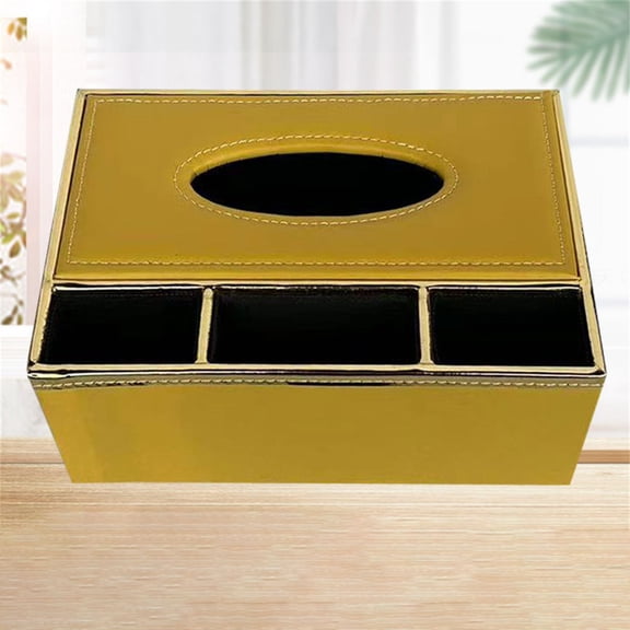 Multifunctional Leather Tissue Box Creative Minimalist Remote Control Storage Box For Living Room Hotel Business Tissue Box,Storage Rack