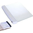 thumbnail image 1 of Multifunctional Led Flat-Panel Night Vision Reading Lamp, 6.7*5.7in Page Light For Reading, Booklights For Reading In Bed At Night, Bookmark Style Reading Ligh, Clear Led Book Full Page Light (White), 1 of 8