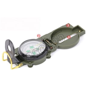 Multifunctional Lensatic Compass Mountaineering Hiking Adventure Survival Sporting