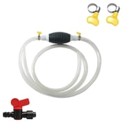 Multifunctional Liquid Siphon Pump, Hand Fuel Transfer Pump, Manual Fluid Extractor, Large Diameter Siphon PumpWith 3.2 ft Hose