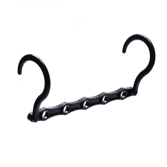 Multifunctional Magic Hook Hanger Space-saving 5 Holes Hanger Simple Folding Windproof Clothes Hanger Apartments Dorms Home