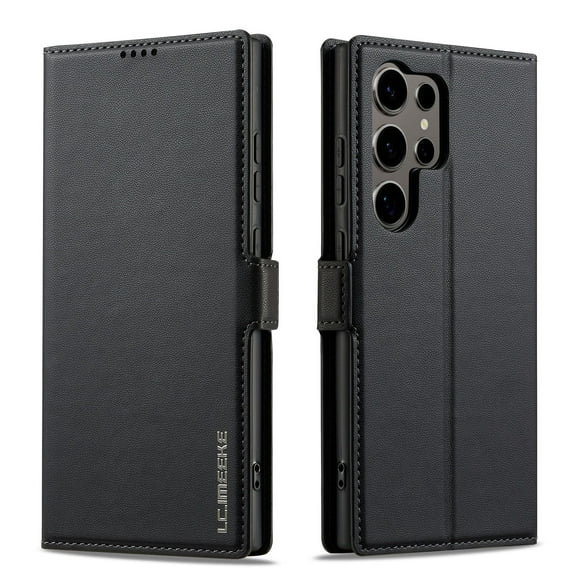 Multifunctional Magnetic Flip Leather wallet Phone Case Samsung S25 Edge 25 Ultra S24 Plus S23 FE S22 S21 A17 5G A36 A56 A16 A55 A54 A53 A52 A35 A34 A15 A14 S24Ultra Card Slots Cover