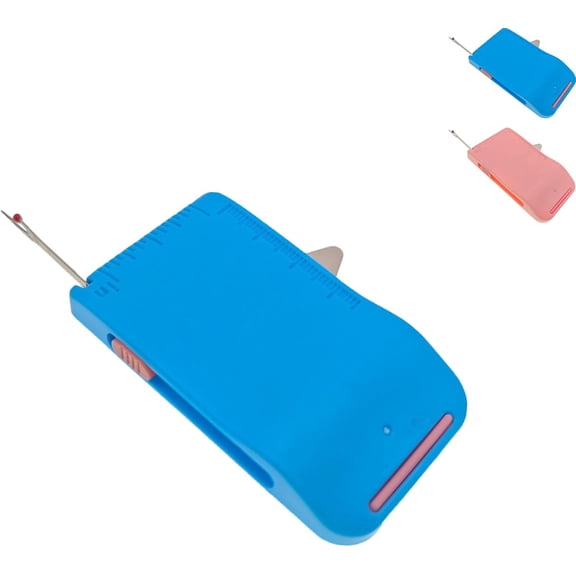 Multifunctional Magnetic Seam Guide for Sewing Machine, Adjustable Quilting Seam Allowance Binder, Sewing & Crafting Tool(RL Blue 1 PC)
