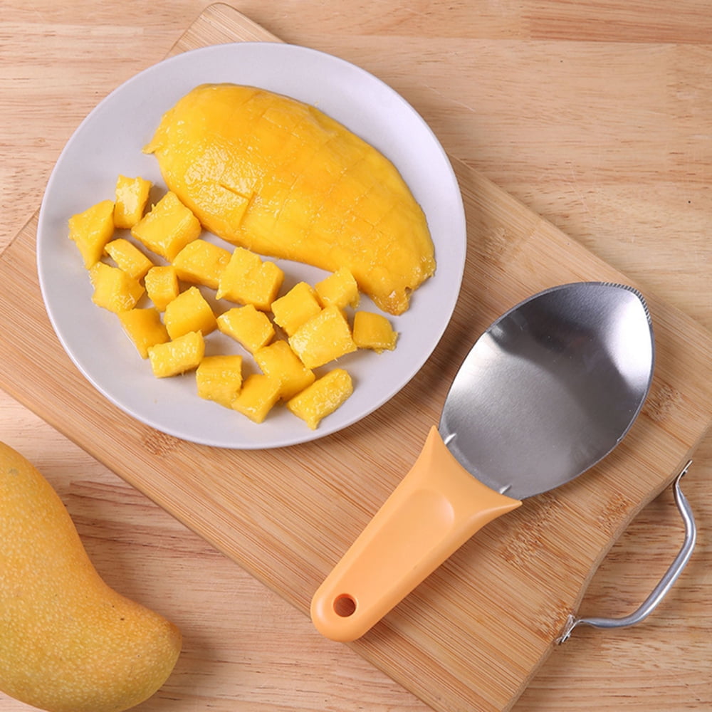 Multifunctional Mango Slicer Hanging Hole Design Easy to Store Tool