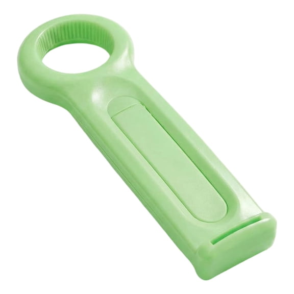 Multifunctional Manual Can And Bottle Opener, Plastic Colorful Kitchen Gadget With Mobile Phone Holder, Ergonomic Handle For Home Use (Green ,14.8*5.2CM)