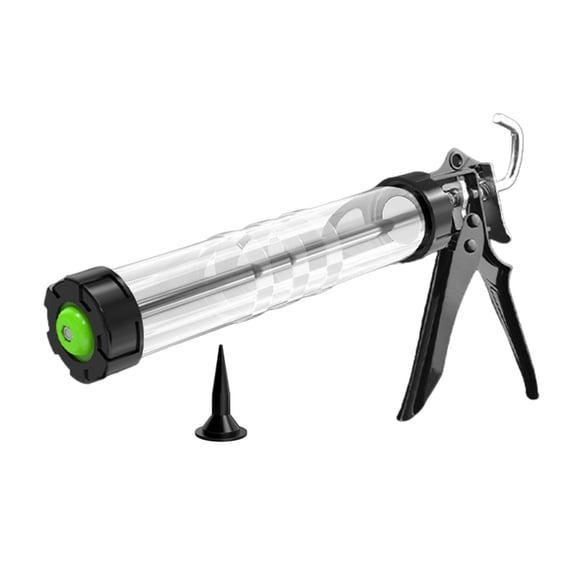 Caulk Guns,15'' Sealant Caulk Guns for Caulking/Filling/Sealing, Triggers Comfort Grip and Iron Smooth Rod