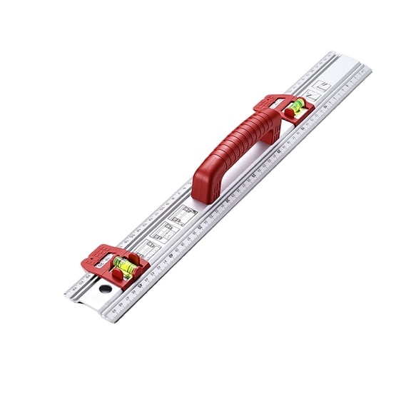 Multifunctional Marking Ruler Leveling Instrument With Handle and Spirit Levels For Carpentry And Electricians
