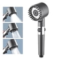 thumbnail image 1 of Multifunctional Massage Shower Head-Handheld High Pressure Shower Head,Massage And Skin Beauty,Includes 59" Hose+Adjustable Bracket+4 in 1 Detachable Showerhead, 1 of 7
