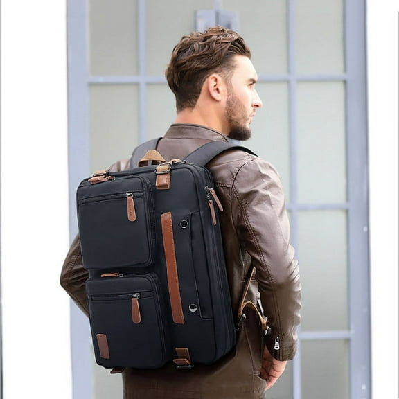 Multifunctional Men's Backpack Business Backpack,17.3inches