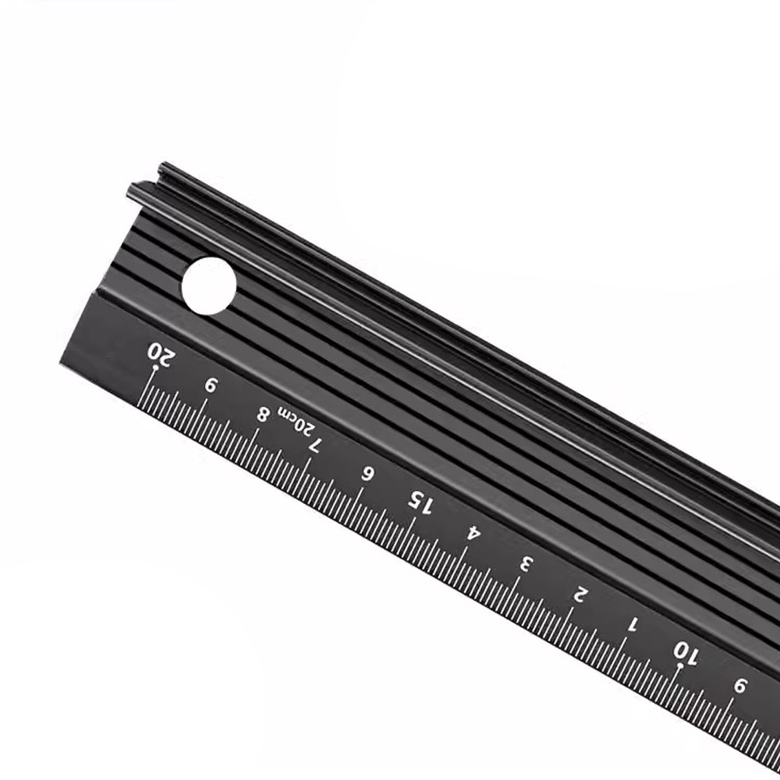 Industrial Drawing Ruler Multifunctional Metal Drafting Ruler Aluminum Alloy Ruler with Metric ...