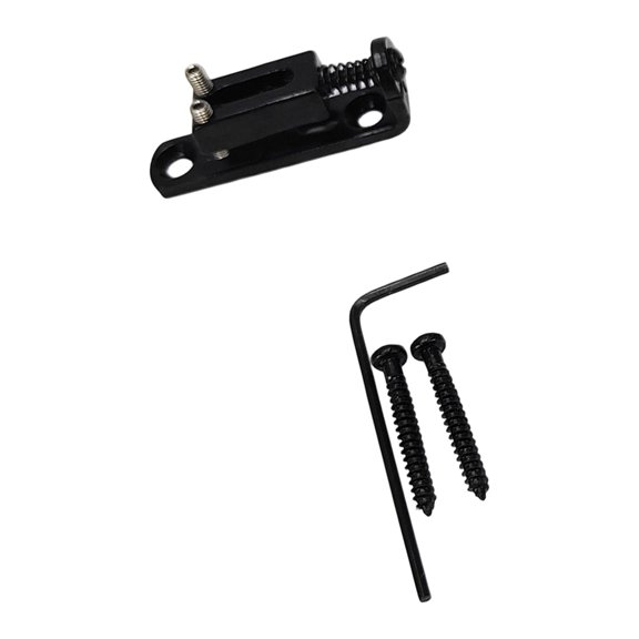 Multifunctional Metal Electric Guitar Bridge with Enhancing Sound Conduction for Clear Notes and Stable Operations
