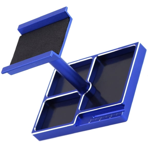 Multifunctional Metal Remote Car Work Stand Repair Workstation Assembly Platform 360 Degree Rotation for 1/18 1/24